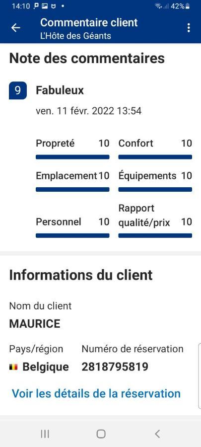 L'Hote Des Geants Ат Екстер'єр фото